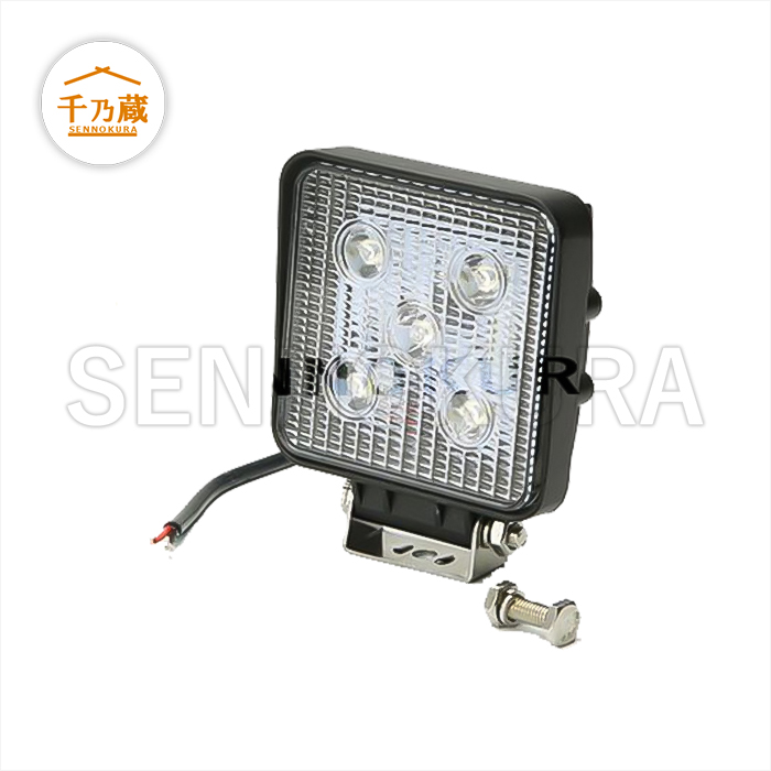 LEDライト（作業灯）　角型　　12V/24V　15W　KLED-2